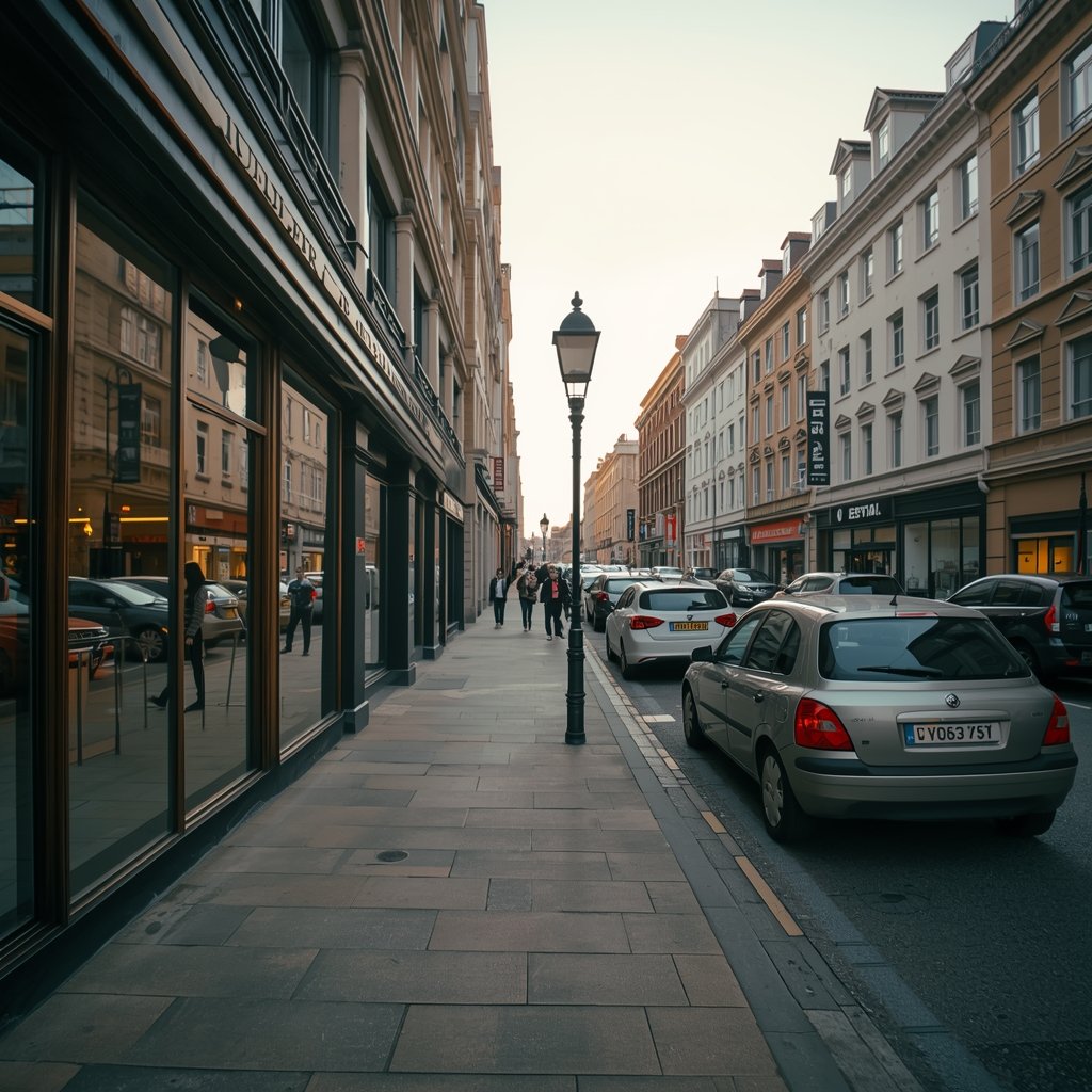 Commercial shop space in a busy Hyderabad market area